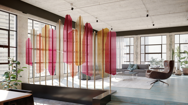 Bold interior screen